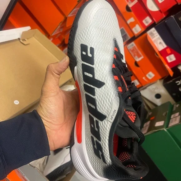 - Adidas tennis shose barricade size 4color black white ted - Picture 2 of 7